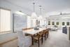 DINING AREA FACING LIVING WITH PANORAMIC VIEWS OF TOWN AND GULF DINING AREA FACING LIVING WITH PANORAMIC VIEWS OF TOWN AND GULF