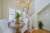 CUSTOM BUILT IN DINING NOOK OFF OF LIVING AREAS