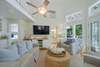 LARGE MOUNTED FLAT SCREEN TV PERFECT FOR MOVIE NIGHTS