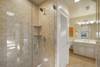 QUEEN BATHROOM W/GLASS ENCLOSED WALK IN SHOWER QUEEN BATHROOM W/GLASS ENCLOSED WALK IN SHOWER