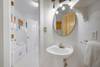 SHARED JACK AND JILL BATHROOM WITH SINGLE VANITY SHARED JACK AND JILL BATHROOM WITH SINGLE VANITY