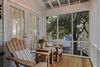 REAR SCREENED BACK PORCH W/ADIRONDACK SEATING FOR TWO REAR SCREENED BACK PORCH W/ADIRONDACK SEATING FOR TWO