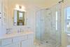 BATHROOM OFF QUEEN WITH MARBLE SHOWER BATHROOM OFF QUEEN WITH MARBLE SHOWER
