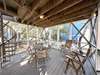 GE SCREENED REAR DECK W/OUTDOOR DINING & SEATING