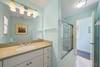 ADJACENT FULL BATH, SINGLE VANITY & TUB & SHOWER COMBO ADJACENT FULL BATH, SINGLE VANITY & TUB & SHOWER COMBO