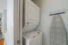 LAUNDRY CLOSET DOWN, W/STACKABLE WASHER & DRYER