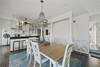 CENTRAL DINING AREA COMFORTABLY SEATS SIX CENTRAL DINING AREA COMFORTABLY SEATS SIX