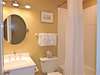 KING PRIVATE BATH; SINGLE VANITY AND SHOWER/TUB COMBO
