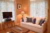 LIVING AREA W/QUEEN SLEEPER SOFA