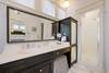ENSUITE MARBLE BATH, SINGLE VANITY, W.C. & SHOWER ENSUITE MARBLE BATH, SINGLE VANITY, W.C. & SHOWER