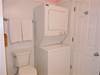 STACKABLE WASHER & DRYER IN BATHROOM DOWN STACKABLE WASHER & DRYER IN BATHROOM DOWN