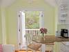 VIEW OF PRIVATE BALCONY AND DINING FOR TWO AT COTTAGE VIEW OF PRIVATE BALCONY AND DINING FOR TWO AT COTTAGE