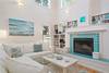 LARGE SECTIONAL SOFA, FIREPLACE LARGE SECTIONAL SOFA, FIREPLACE