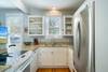 UPDATED KITCHEN WITH STAINLESS REFRIGERATOR UPDATED KITCHEN WITH STAINLESS REFRIGERATOR
