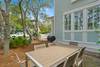 OUTDOOR DINING IN SIDE YARD WITH OUTDOOR GRILL OUTDOOR DINING IN SIDE YARD WITH OUTDOOR GRILL