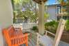 BACK PATIO ROCKERS AND BENCH SEATING