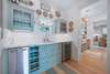 BAR AREA OFF KITCHEN WITH WINE REFRIGERATOR