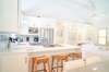 FULLY EQUIPPED KITCHEN W BAR TOP SEATING FOR 3