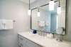 FULL, MODERN BATH OFF KING ROOM WITH SINGLE VANITY