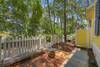 BACKYARD WITH WOODEN PATHWAY & OUTDOOR SHOWER BACKYARD WITH WOODEN PATHWAY & OUTDOOR SHOWER