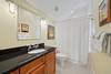 SHARED HALL FULL BATH, SINGLE VANITY & TUB/SHOWER COMBO SHARED HALL FULL BATH, SINGLE VANITY & TUB/SHOWER COMBO