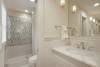 KING PRIVATE BATH DUAL VANITIES & GLASS ENCLOSED SHOWER KING PRIVATE BATH DUAL VANITIES & GLASS ENCLOSED SHOWER
