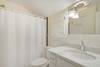 RENOVATED SHARED FULL BATH W/SINGLE VANITY & TUB/SHOWER COMBO RENOVATED SHARED FULL BATH W/SINGLE VANITY & TUB/SHOWER COMBO