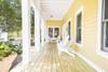 LARGE FRONT PORCH VIEWS TO PRIVATE SIDE YARD LARGE FRONT PORCH VIEWS TO PRIVATE SIDE YARD