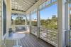 SECOND FLOOR BALCONY WITH SWING AND SEATING SECOND FLOOR BALCONY WITH SWING AND SEATING