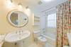 FULL BATH WITH SINGLE VANITY AND TUB SHOWER COMBO FULL BATH WITH SINGLE VANITY AND TUB SHOWER COMBO