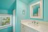SHARED FULL BATH IN HALLWAY, SINGLE VANITY