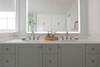 MASTER FULL BATH WITH DOUBLE VANITIES & LARGE SHOWER MASTER FULL BATH WITH DOUBLE VANITIES & LARGE SHOWER