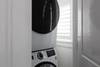 HALLWAY CLOSET W/FULL SIZE WASHER AND DRYER HALLWAY CLOSET W/FULL SIZE WASHER AND DRYER