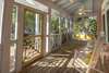 FRONT PORCH W/ ROCKERS AND A SWING, PERFECT FOR MORNING COFFEE
