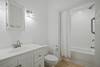 FIRST FLOOR FULL HALL BATH - SHOWER/TUB COMBO FIRST FLOOR FULL HALL BATH - SHOWER/TUB COMBO