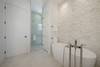 MASTER BATH W SOAKING TUB AND GLASS ENCLOSED SHOWER MASTER BATH W SOAKING TUB AND GLASS ENCLOSED SHOWER