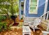 CHARCOAL GRILL & ADIRONDACK SEATING OFF SHARED PORCH CHARCOAL GRILL & ADIRONDACK SEATING OFF SHARED PORCH