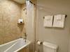 SHARED BATH W/TUB/SHOWER COMBO SHARED BATH W/TUB/SHOWER COMBO
