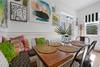 CUSTOM BUILT IN DINING TABLE, SEATS 6 -8 EASILY CUSTOM BUILT IN DINING TABLE, SEATS 6 -8 EASILY