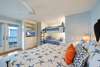 QUEEN AND BUNK ROOM W/ FLATSCREEN TV AND BALCONY ACCESS