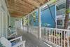 LARGE OPEN PORCH DOWN, ADIRONDACK SEATING FOR FIVE LARGE OPEN PORCH DOWN, ADIRONDACK SEATING FOR FIVE