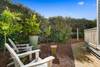 PRIVATE SIDE YARD AREA, ADIRONDACK SEATING FOR TWO PRIVATE SIDE YARD AREA, ADIRONDACK SEATING FOR TWO