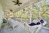 UPSTAIRS LARGE SCREENED PORCH OVERLOOKS SEASIDE AVE