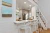 KITCHEN W/BREAKFAST BAR SEATING FOR THREE KITCHEN W/BREAKFAST BAR SEATING FOR THREE
