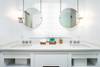 PRIVATE RENOVATED MASTER BATH W/DUAL VANITIES PRIVATE RENOVATED MASTER BATH W/DUAL VANITIES