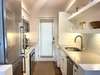 KITCHEN WITH STAINLESS STEEL APPLIANCES
