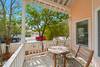 OUTDOOR BISTRO SEATING FOR TWO, PERFECT FOR MORNING COFFEE OUTDOOR BISTRO SEATING FOR TWO, PERFECT FOR MORNING COFFEE