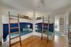 5TH BEDROOM UP, BUNK ROOM W/TWO CUSTOM BUILT IN BUNKS
