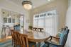 DINING AREA NEXT TO KITCHEN, SEATS 8 - 10