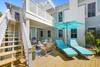 LOUNGE SEATING AND SHADE FOR TWO ON PORCH LOUNGE SEATING AND SHADE FOR TWO ON PORCH